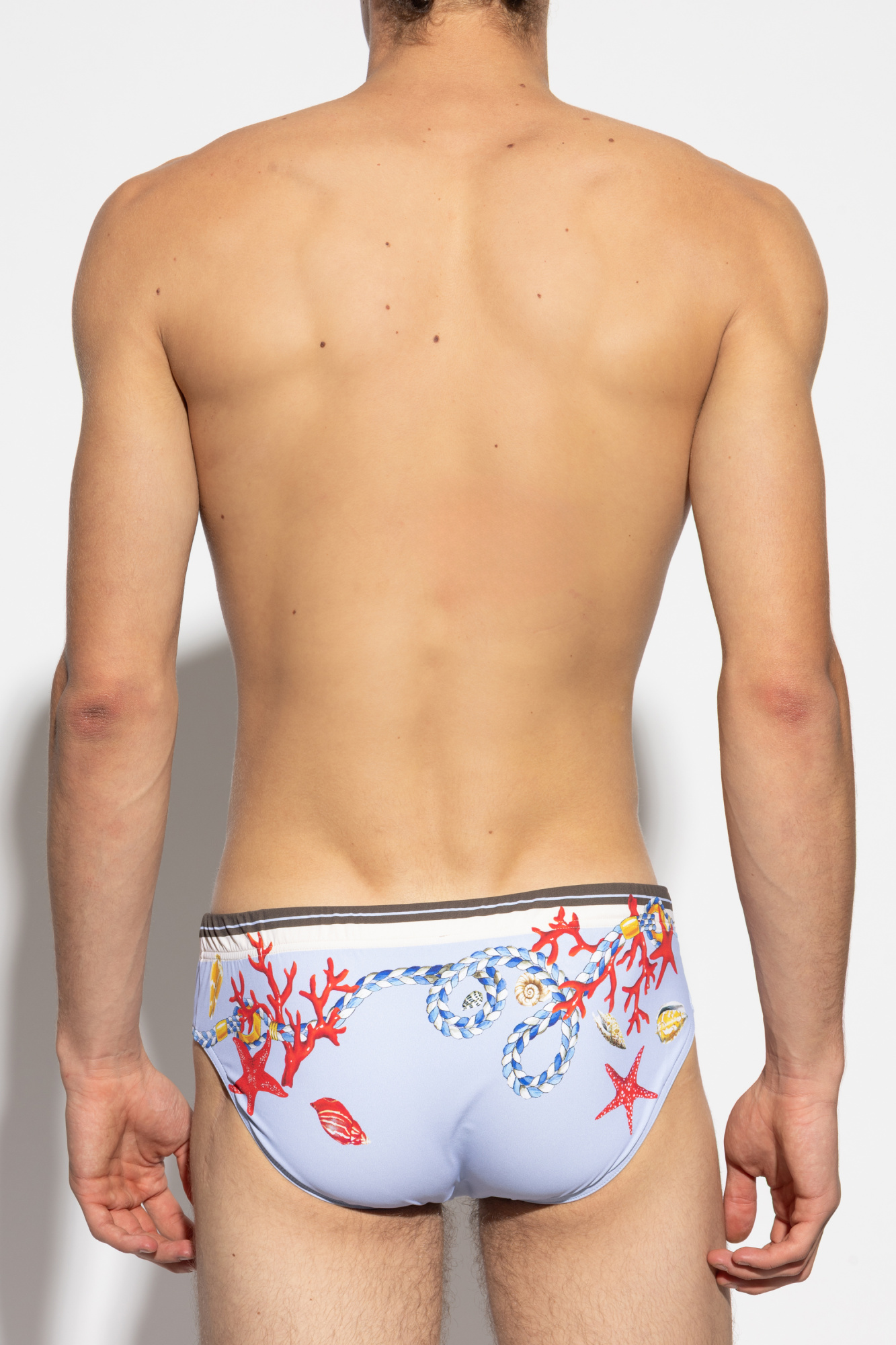 Light blue Swim briefs Dolce & Gabbana - Vitkac GB